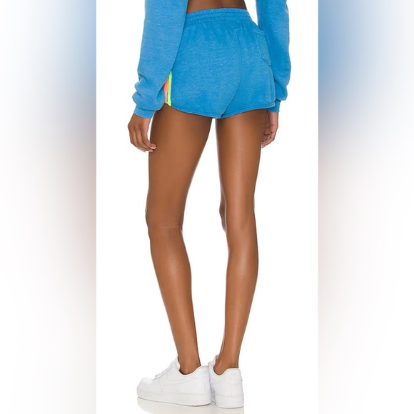 Aviator Nation 5 Stripe Jogger Shorts - Picture 13 of 13